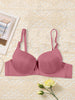 WOMEN'S HEAVILY PADDED SEAMLESS T-SHIRT BRA AND PUSH UP BRA