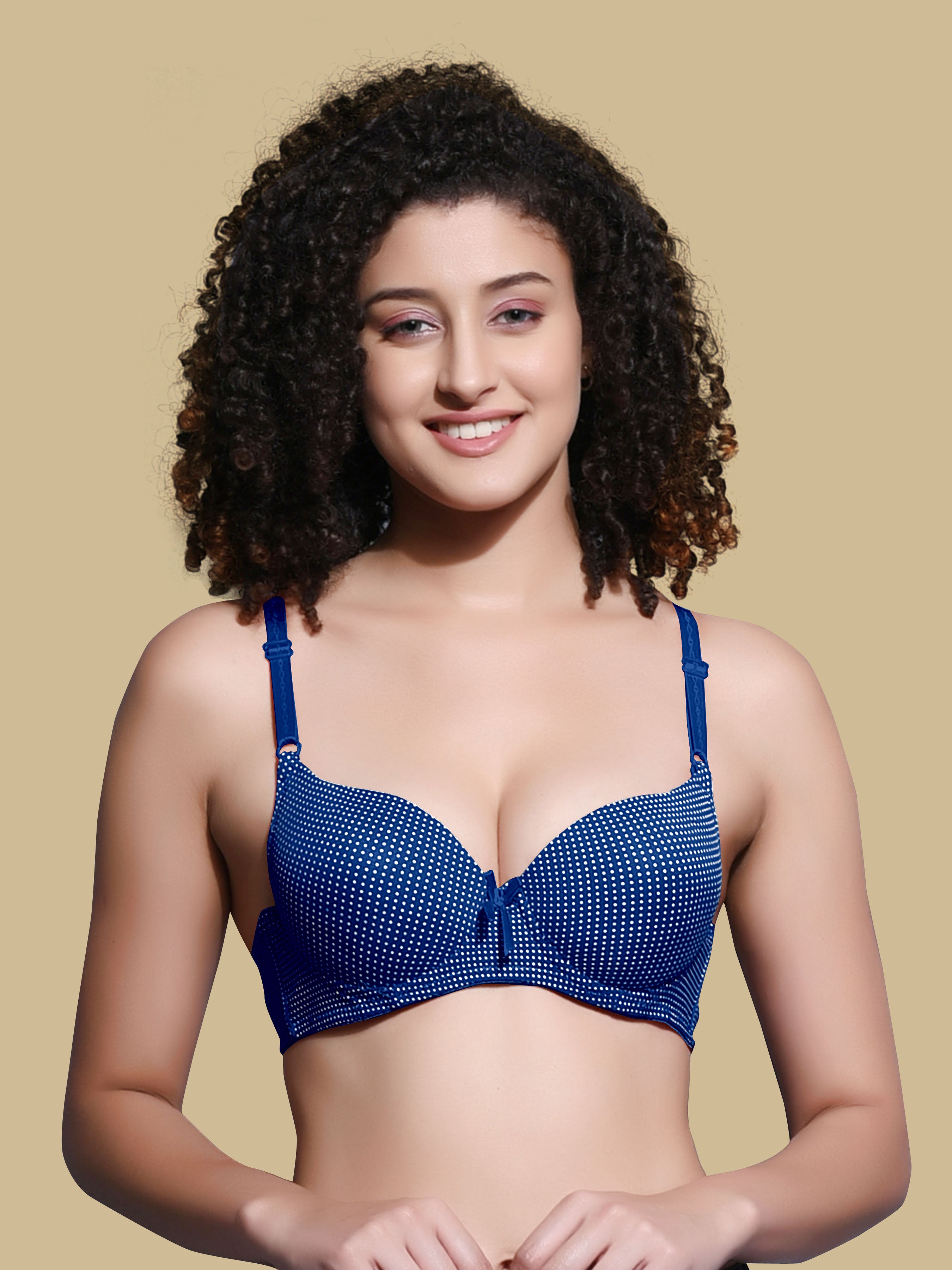 Women's Heavily Padded Seamless T-Shirt Bra And Push up bra