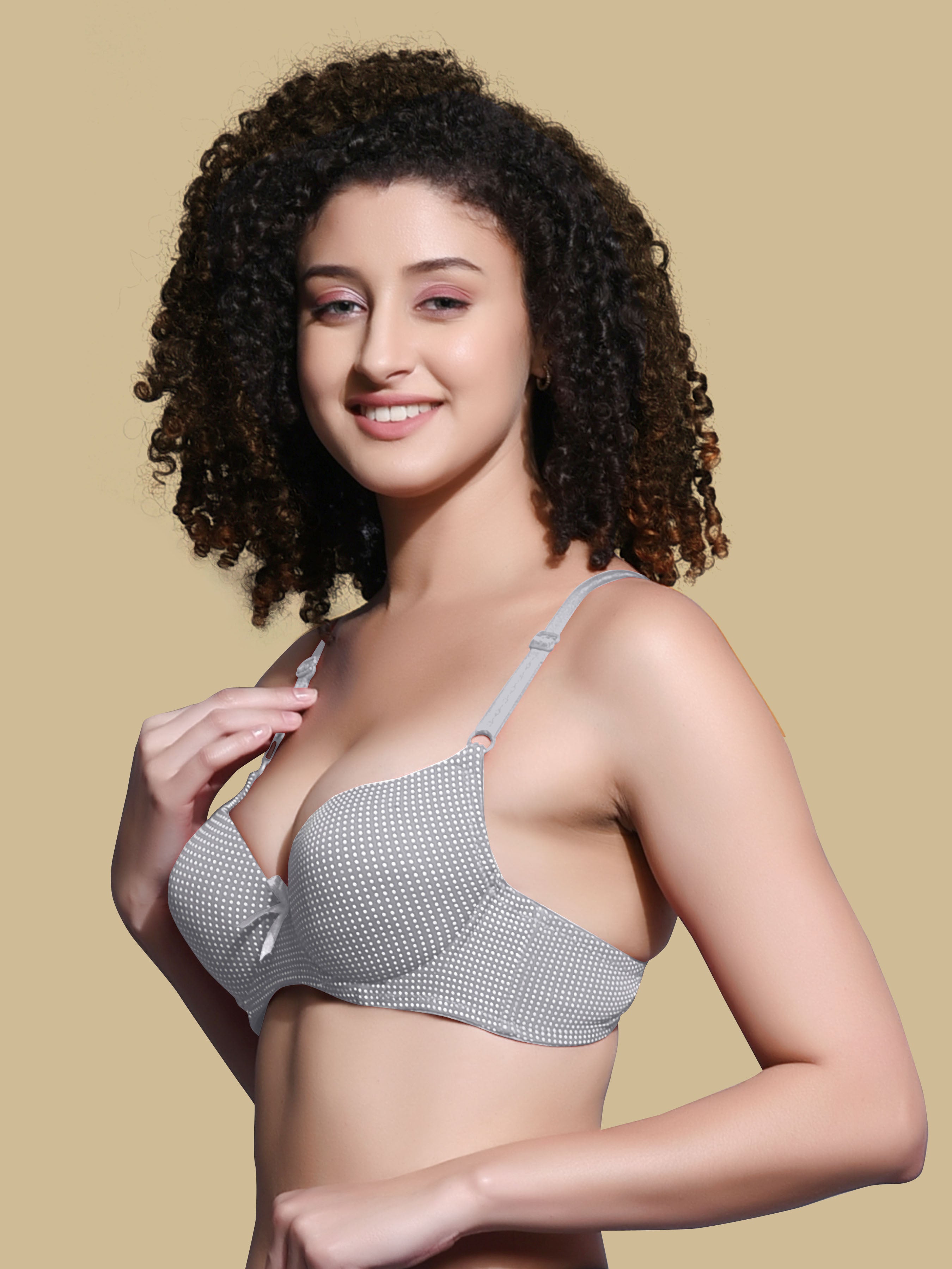 Women's Heavily Padded Seamless T-Shirt Bra And Push up bra