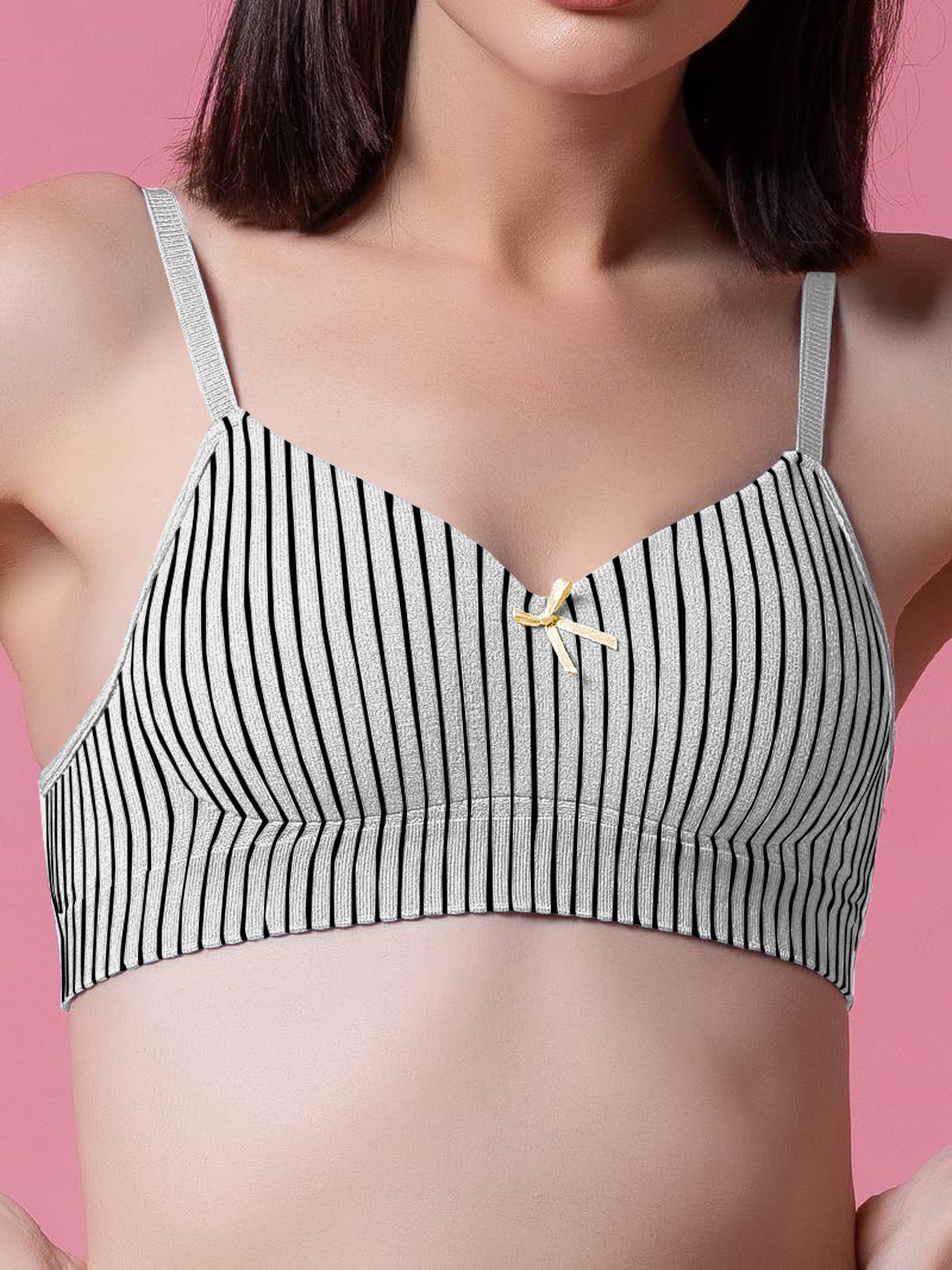 Women Stylish Soft Cotton Lightly Padded Bra