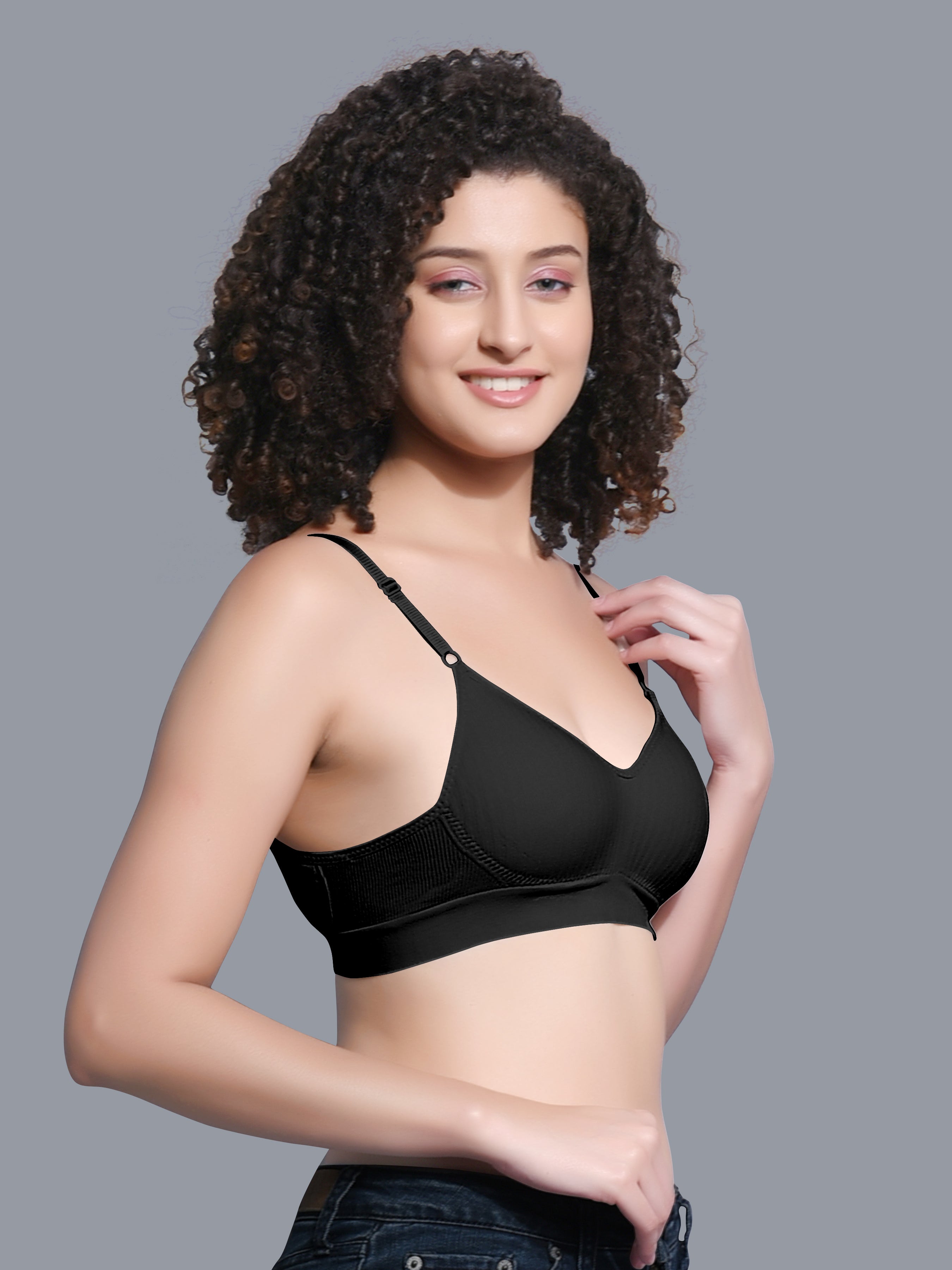 Women Stylish Soft Cotton Lightly Padded Bra