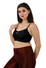 Women's Cotton Lightly Padded Wire Free Sports, Full-Coverage Bra Pack of 4,(Size 28 To 34) Free size by Comfy Secrets