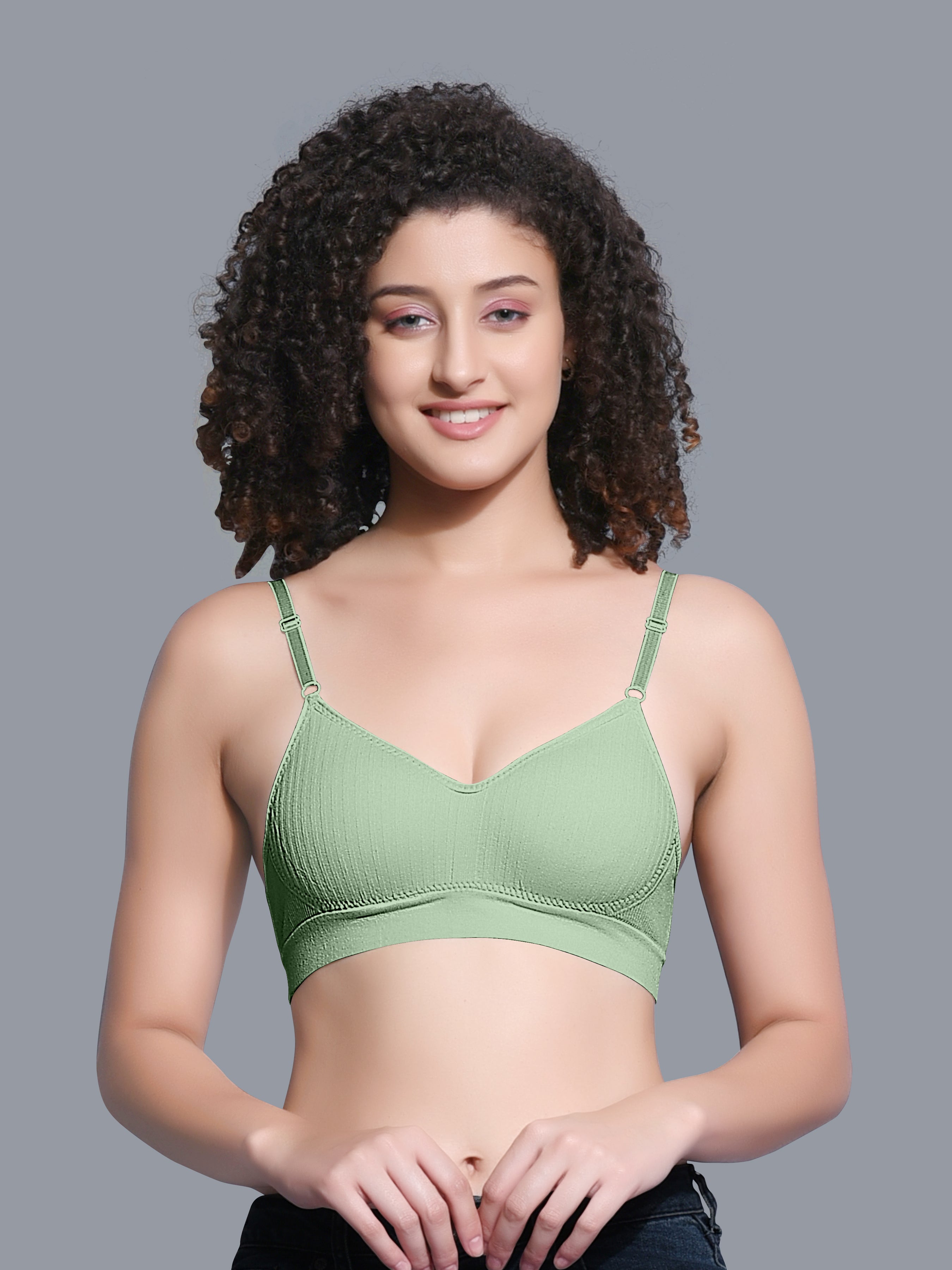 Women Stylish Soft Cotton Lightly Padded Bra