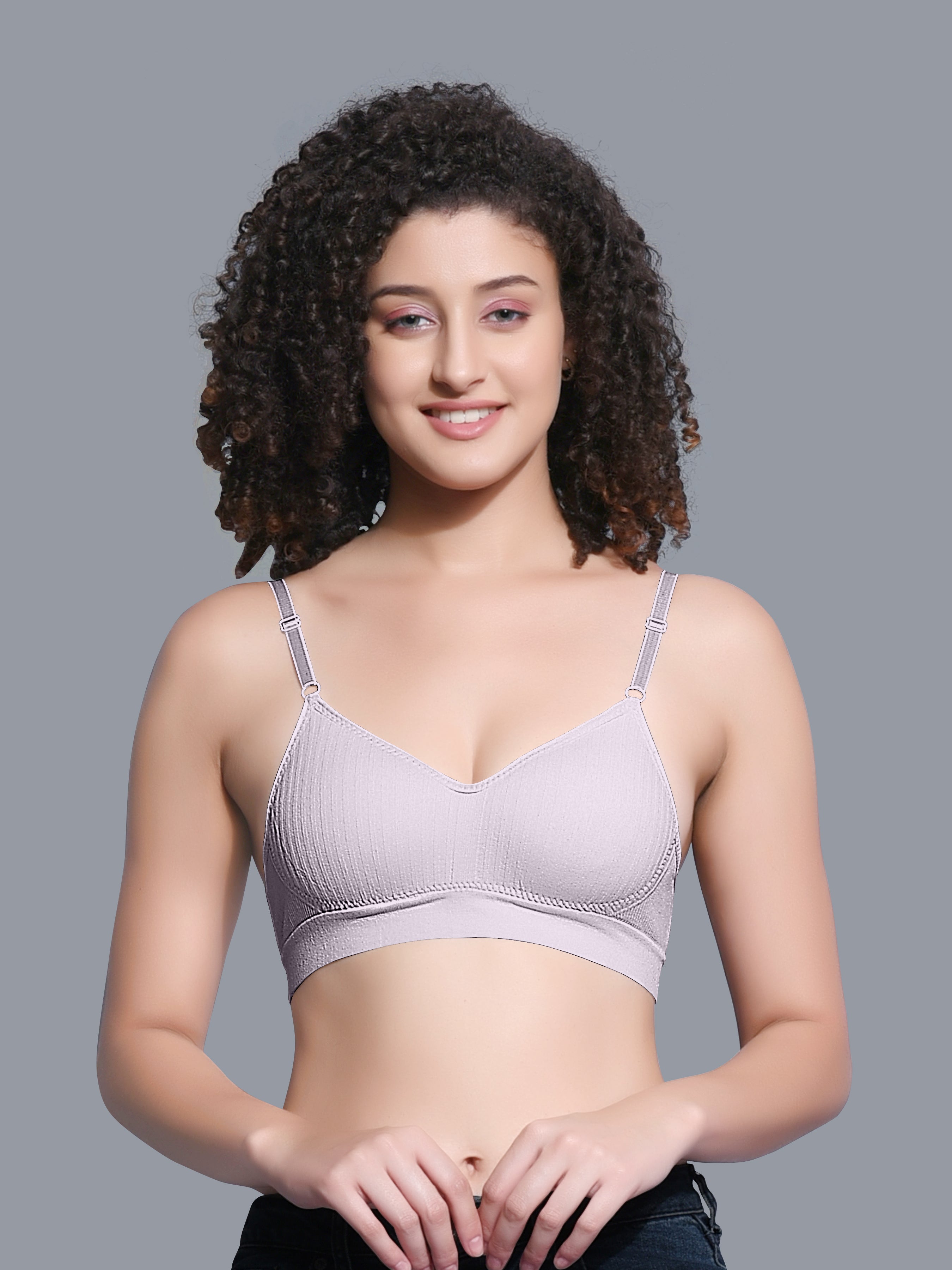 Women Stylish Soft Cotton Lightly Padded Bra