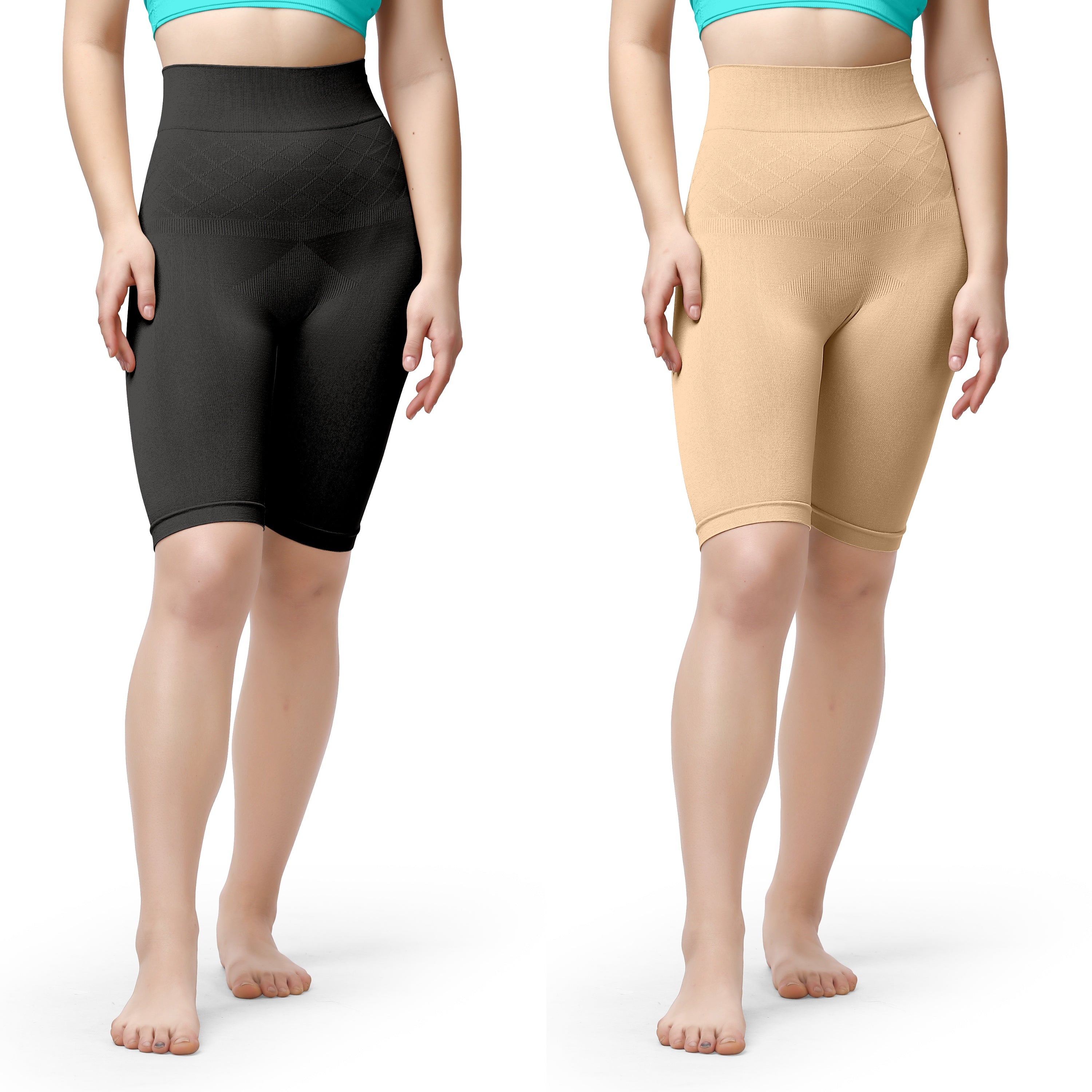 Tummy shaping High coverage long shapewear  pack of 2,(size-M to XXXL)free size by Comfy Secrets