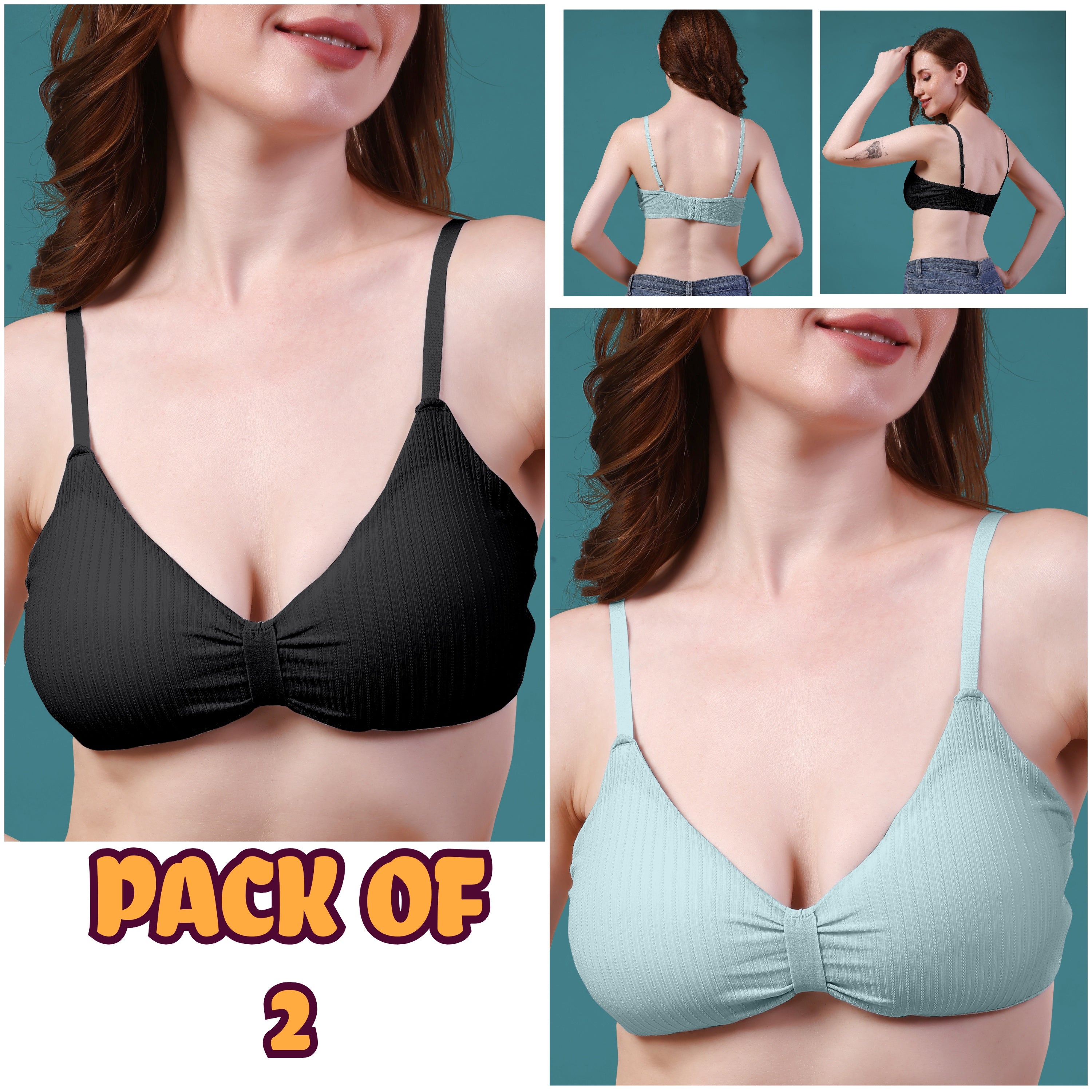 Women Fancy Bra, Sports, Laces Breathable Push Up Bra Gym Fitness Yoga Bra Running Tops by Comfy Secrets