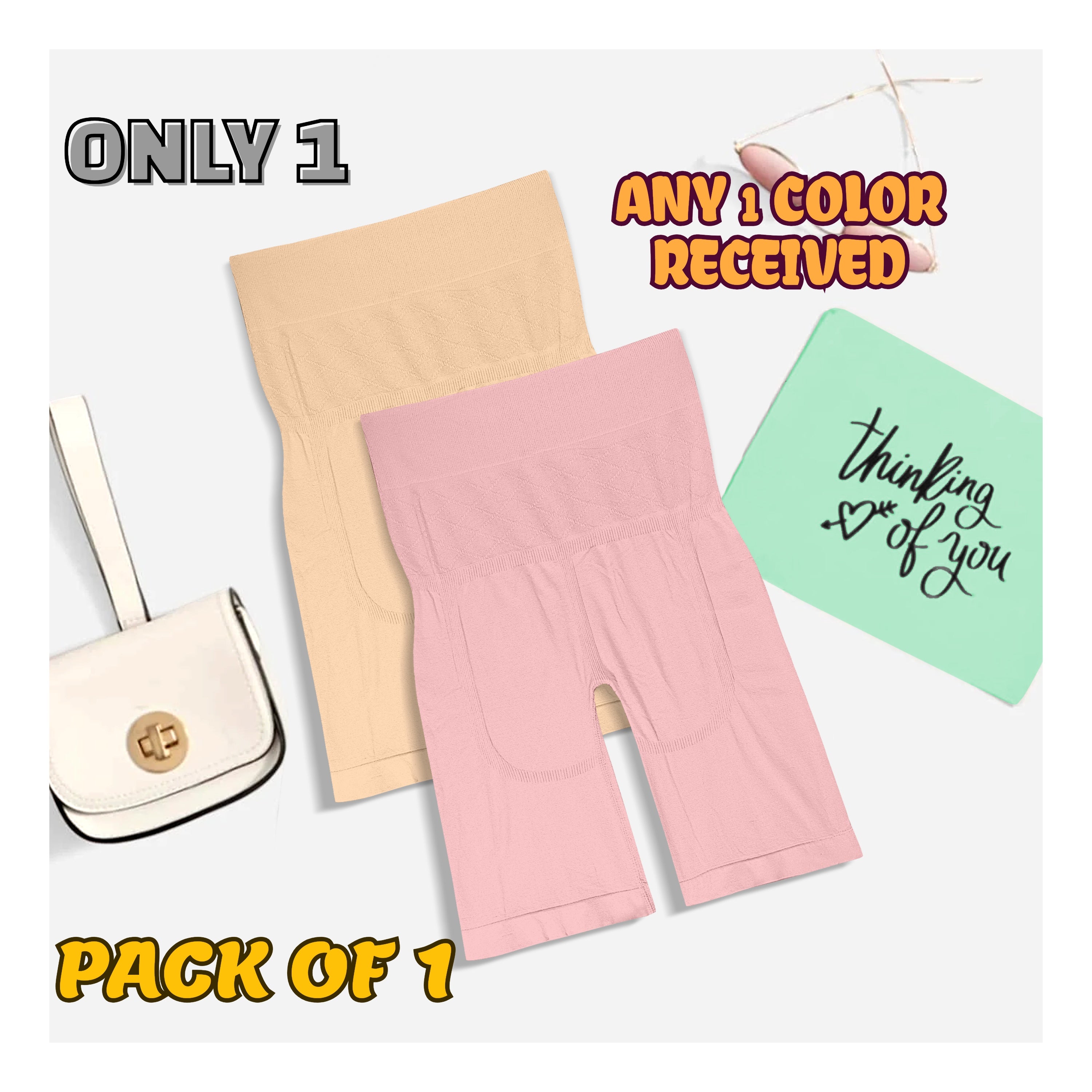 Tummy shaping High coverage long shapewear  pack of 1,(size-M to XXXL)free size by Comfy Secrets